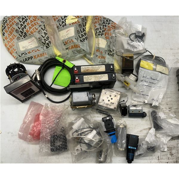 Lot of Misc. Parker, Balluff, Allen Bradley Items Plus More+++