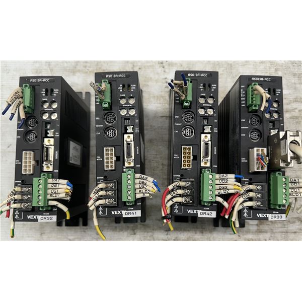 (4) Oriental Motor #ASD13A-ACC Vexta Drivers