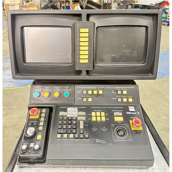Hurco Ultimax 3 Control Panel with Dual Monitor