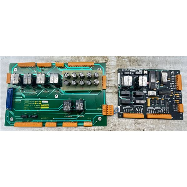 Lot of (2) Hurco Circuit Boards #415-0224-905 & #415-0252