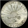 Image 2 : 1953 Cuba Silver Peso .77oz CLOSELY UNCIRCULATED