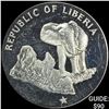 Image 1 : 1973 Liberia Silver 5 Dollar UNCIRCULATED