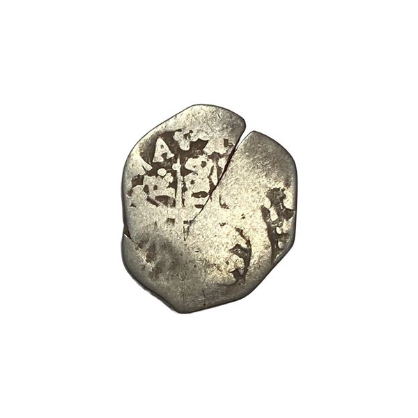 1500s-1600s Spanish Colonial Silver Cob NEARLY UNCIRCULATED