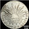 Image 1 : 1877Go FR Mexico Silver 8 Reales Cap&Rays CLOSELY UNCIRCULATED