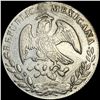 Image 2 : 1877Go FR Mexico Silver 8 Reales Cap&Rays CLOSELY UNCIRCULATED