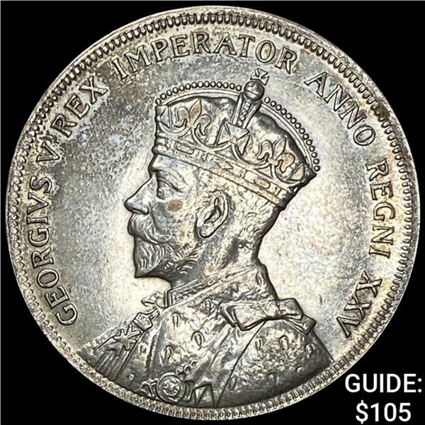 1935 Canada Georgivs V Silver Dollar UNCIRCULATED