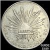Image 1 : 1896Go RS Mexico Silver 8 Reales Cap&Rays NEARLY UNCIRCULATED