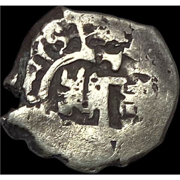 1500s-1600s Spanish Colonial Silver Cob NEARLY UNCIRCULATED