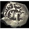 Image 1 : 1500s-1600s Spanish Colonial Silver Cob NEARLY UNCIRCULATED