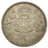 Image 2 : 1929 Latvia Silver 5 Lati CLOSELY UNCIRCULATED