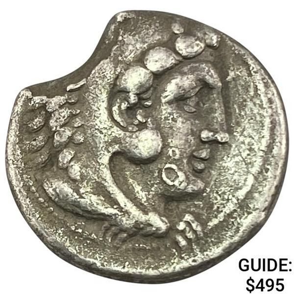 Macedon Alex. III 336-323 BC Silver Tetradrachm NEARLY UNCIRCULATED
