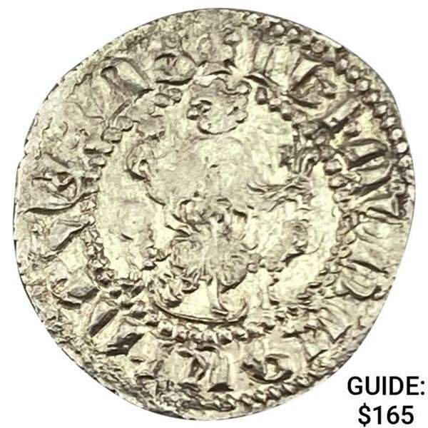 1198-1219 AD Crusades Armenia Silver Tram Levon I CLOSELY UNCIRCULATED