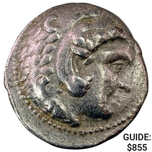Macedon Philip III 323-317 BC Silver Tetradrachm CLOSELY UNCIRCULATED