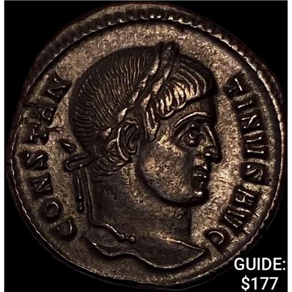 Roman Constantine I, 306-337 BI Nummus CHOICE AU