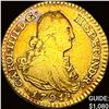 Image 1 : 1791-M MF Gold .0955oz Escudo Carlos IV ABOUT UNCIRCULATED
