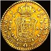 Image 2 : 1791-M MF Gold .0955oz Escudo Carlos IV ABOUT UNCIRCULATED