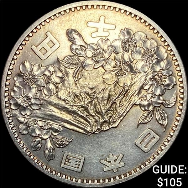 1964 Japan Silver 1000 Yen UNCIRCULATED