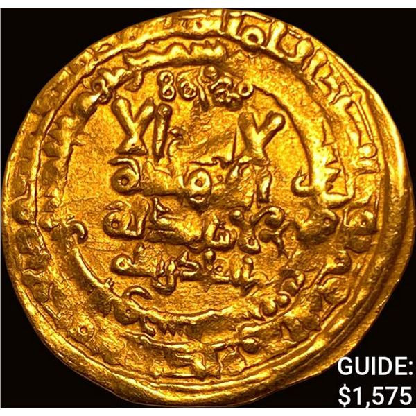 998-1030 AD Ghaznavids .13oz Gold Dinar CLOSELY UNCIRCULATED