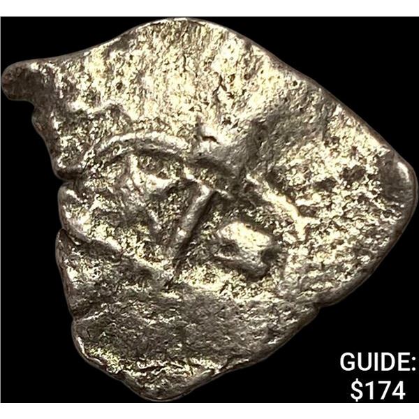 1500s-1600s Spanish Colonial Silver Cob NEARLY UNCIRCULATED