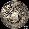 Image 1 : 1881Zs JS Mexico Silver 8 Reales NEARLY UNCIRCULATED
