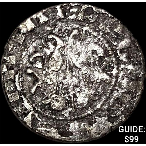 Armenia Levon I, 1198-1219 Silver Coronation Tram NEARLY UNCIRCULATED