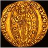 Image 2 : Venice Michele Steno,1400-1413 Gold Ducat .12oz  CLOSELY UNCIRCULATED
