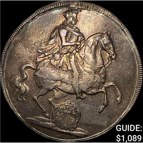 1700s Saxony Silver Thaler CLOSELY UNCIRCULATED