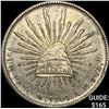 Image 1 : 1901Mo AM Mexico Silver Peso CLOSELY UNCIRCULATED