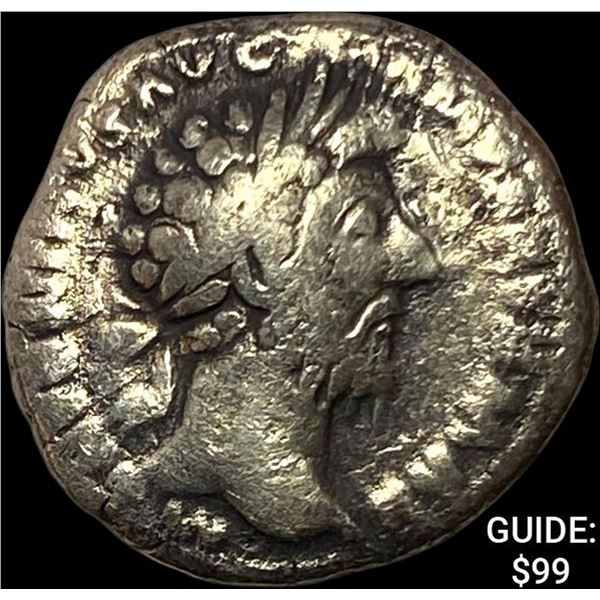 Roman Commodus 177-192 Silver Denarius NEARLY UNCIRCULATED