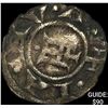 Image 1 : 1139-1339 Genoa Republic Silver Denaro NEARLY UNCIRCULATED