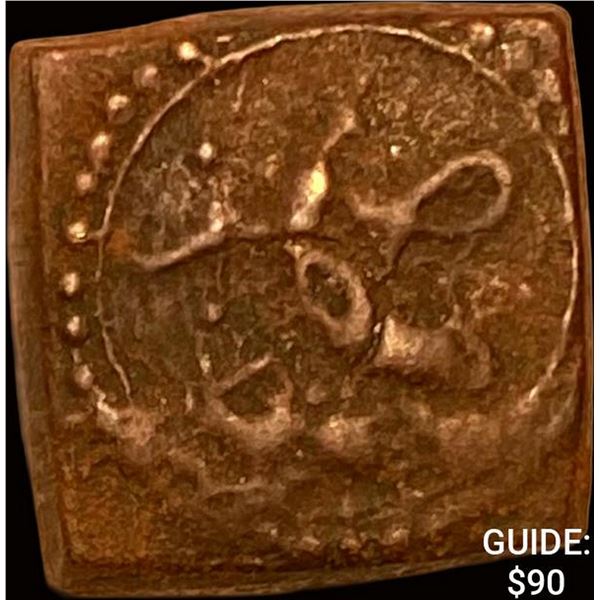 1620-1666 Nether. Coinweight for Gold 2 Albertins NEARLY UNCIRCULATED