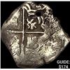 Image 1 : 1500s-1600s Spanish Colonial Silver Cob NEARLY UNCIRCULATED
