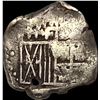 Image 2 : 1500s-1600s Spanish Colonial Silver Cob NEARLY UNCIRCULATED