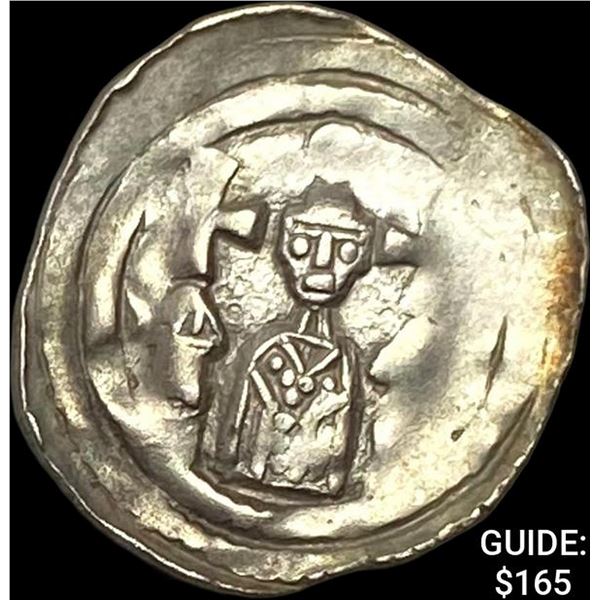 1200-1246 Slovenia Silver Pfennig - Eberhard II   CLOSELY UNCIRCULATED