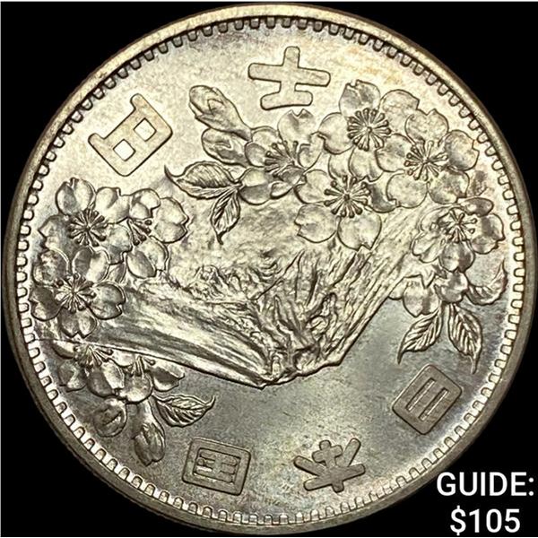 1964 Japan Silver 1000 Yen UNCIRCULATED