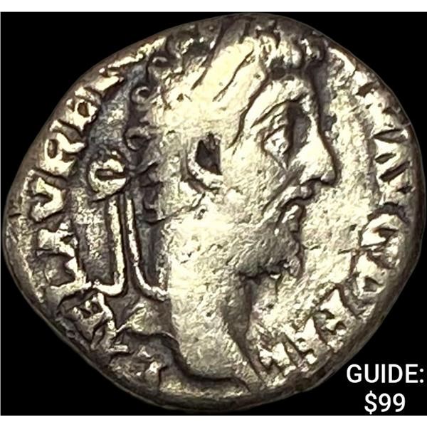 Roman Commodus 177-192 Silver Denarius NEARLY UNCIRCULATED