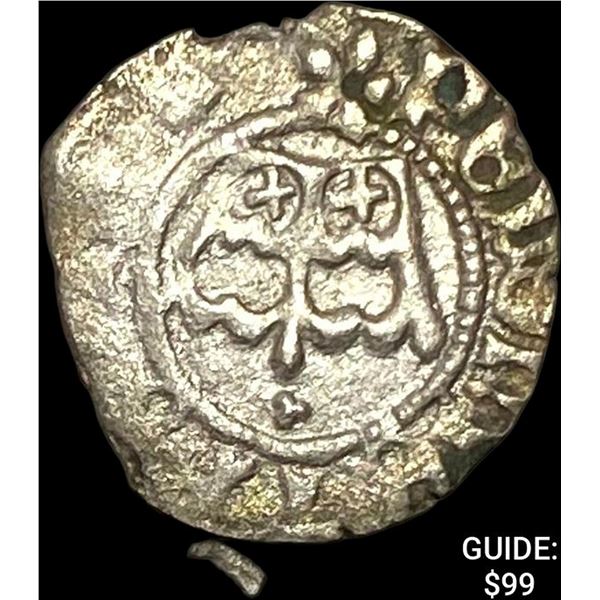 1492-1501 Poland Silver 1/2 Groschen CLOSELY UNCIRCULATED