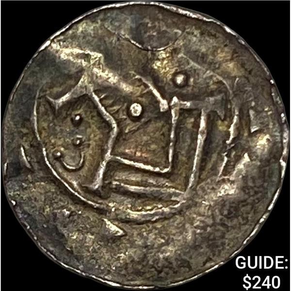 983-1003 Saxony Silver Pfennig-Otto III NEARLY UNCIRCULATED