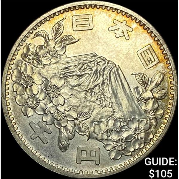 1964 Japan Silver 1000 Yen UNCIRCULATED