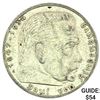 Image 1 : 1936-A Germany Silver 5 Reichsmark CLOSELY UNCIRCULATED