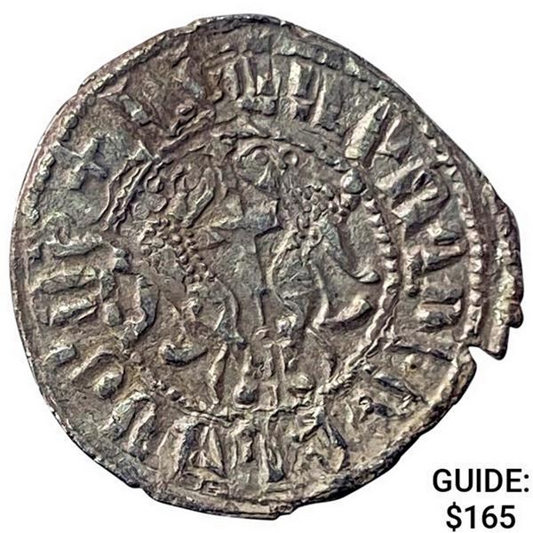 1198-1219 AD Crusades Armenia Silver Tram UNCIRCULATED