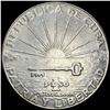 Image 2 : 1953 Cuba Silver Peso CLOSELY UNCIRCULATED