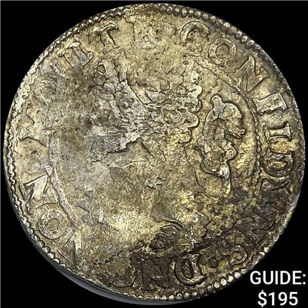 1500s-1600s Netherlands Silver Lion Dollar NEARLY UNCIRCULATED