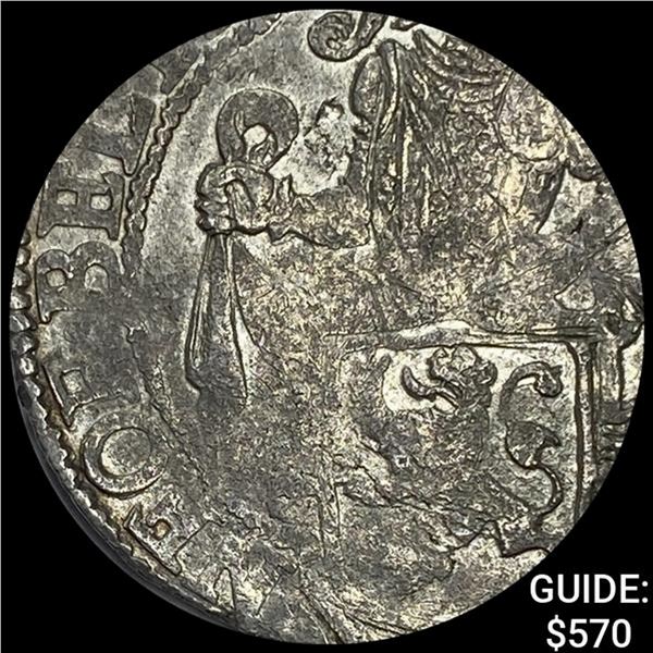 Netherlands Silver Lion Daalder-Shipwreck NEARLY UNCIRCULATED