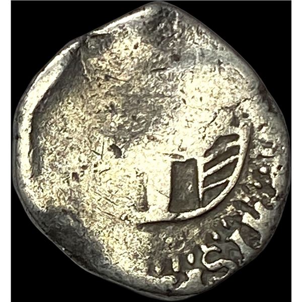 1500s-1600s Spanish Colonial Silver Cob NEARLY UNCIRCULATED