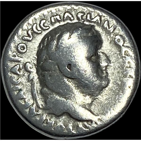 Roman Vespasian 77-78AD Silver Didrachm NEARLY UNCIRCULATED