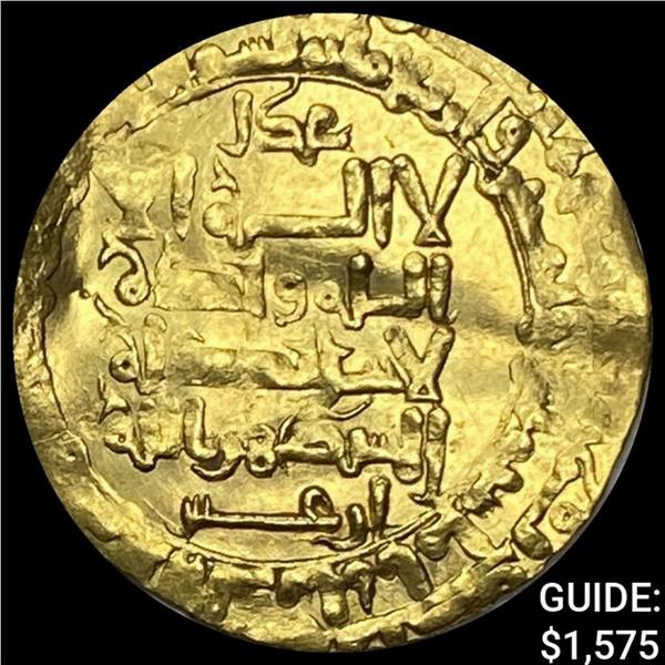1093-1105 Crusades Seljuk Gold Dinar UNCIRCULATED