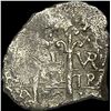 Image 2 : 1500s-1600s Spanish Colonial Silver Cob NEARLY UNCIRCULATED