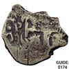 Image 1 : 1500s-1600s Spanish Colonial Silver Cob NEARLY UNCIRCULATED
