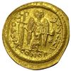 Image 2 : Byzantine Justinian I 527-565 AD Gold Solidus UNCIRCULATED